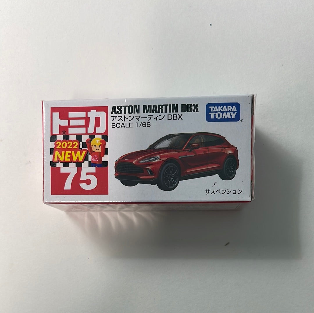 1/66 Tomica No.75 Aston Martin DBX Red