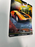 Hot Wheels 1/64 Car Culture Hammer Drop Lancia Stratos Zero Orange