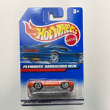 Hot Wheels Plymouth Barracuda 1970 Orange