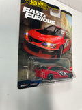 Hot Wheels 1/64 Fast & Furious Mix M Mitsubishi Lancer Evolution IX Red - Damaged Box