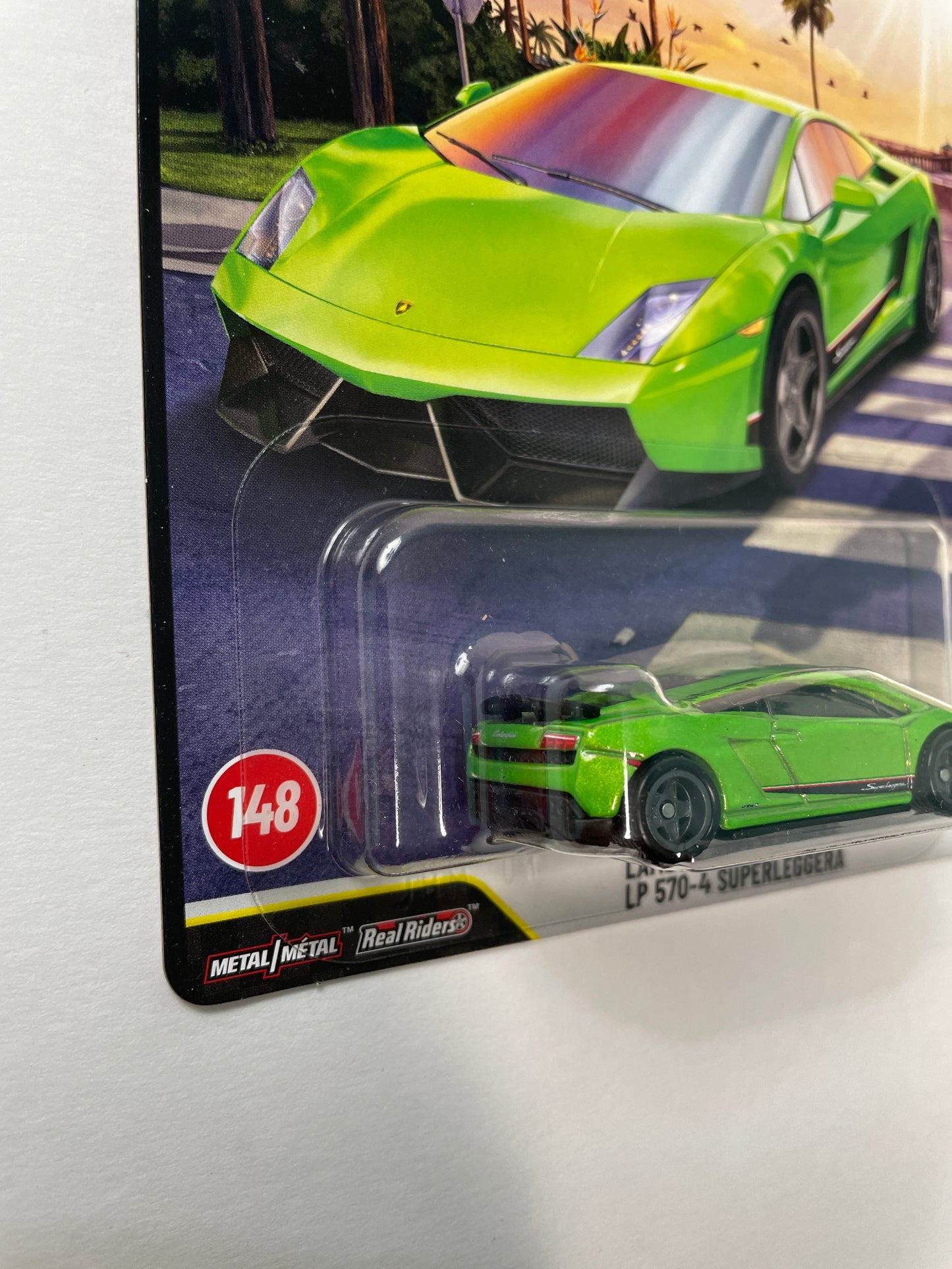 Hot Wheels 1/64 2026 Boulevard Mix G Lamborghini Gallardo LP 570-4 Superleggera Green - JHW33