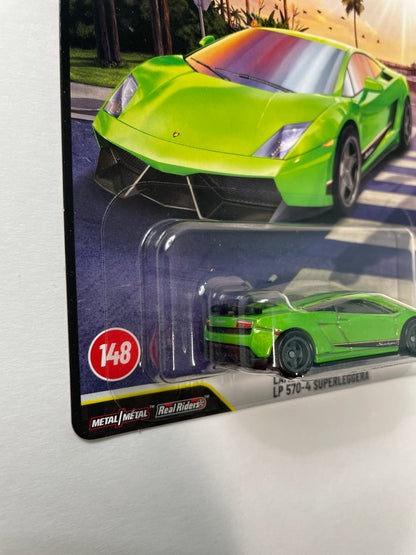 Hot Wheels 1/64 2026 Boulevard Mix G Lamborghini Gallardo LP 570-4 Superleggera Green - JHW33