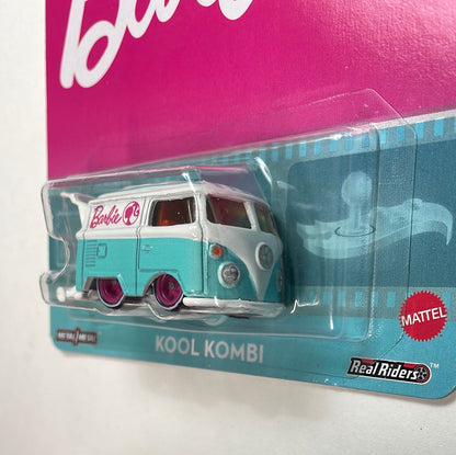 Hot Wheels 1/64 Pop Culture Barbie Kool Kombi White & Blue