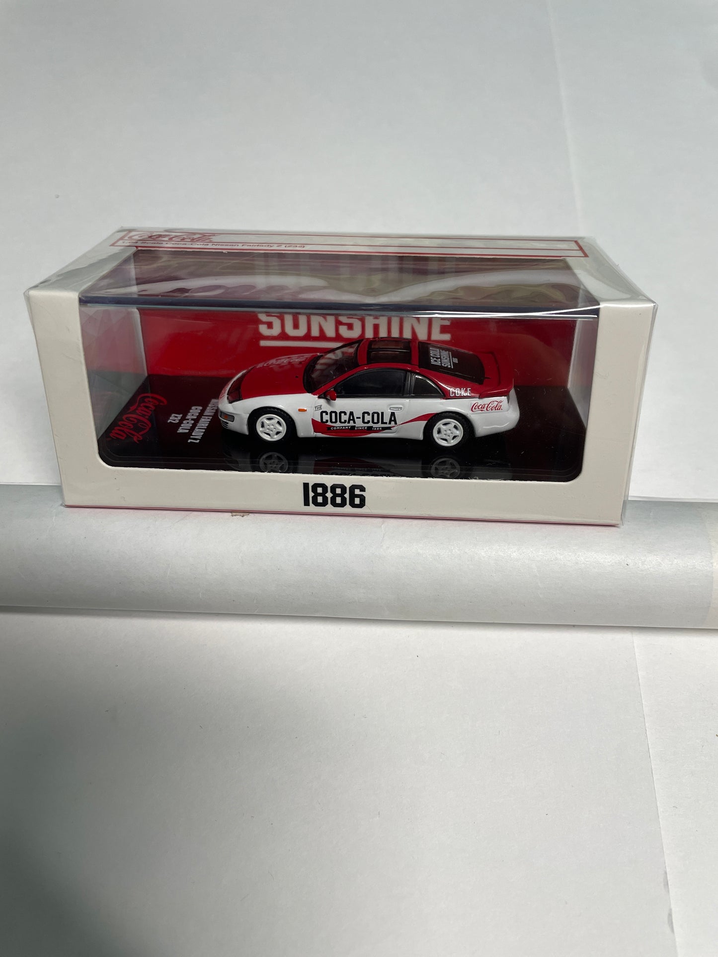 Inno64 1/64 Nissan Fairlady Z Coca-Cola Z32 Red & White