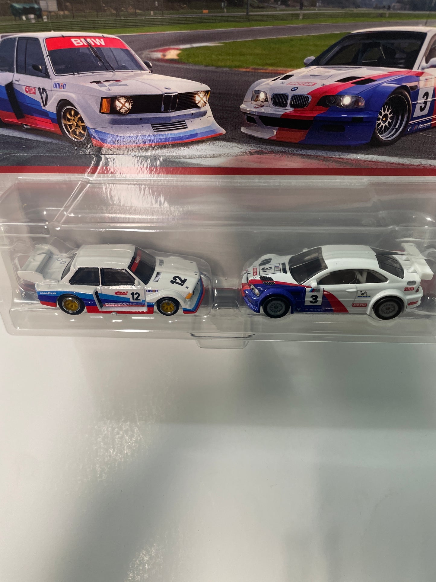 Hot Wheels 1/64 Premium Car Culture 2 Pack BMW 320 Group 5 & 2001 BMW M3 GTR