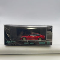 1/64 Stance Hunters BMW E46 M3 Red w/ Gold Wheels