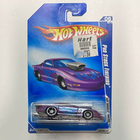 Hot Wheels 1/64 Pro Stock Firebird Purple - Damaged Card
