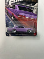 Hot Wheels 1/64 Fast and Furious 1966 Chevy Impala Purple