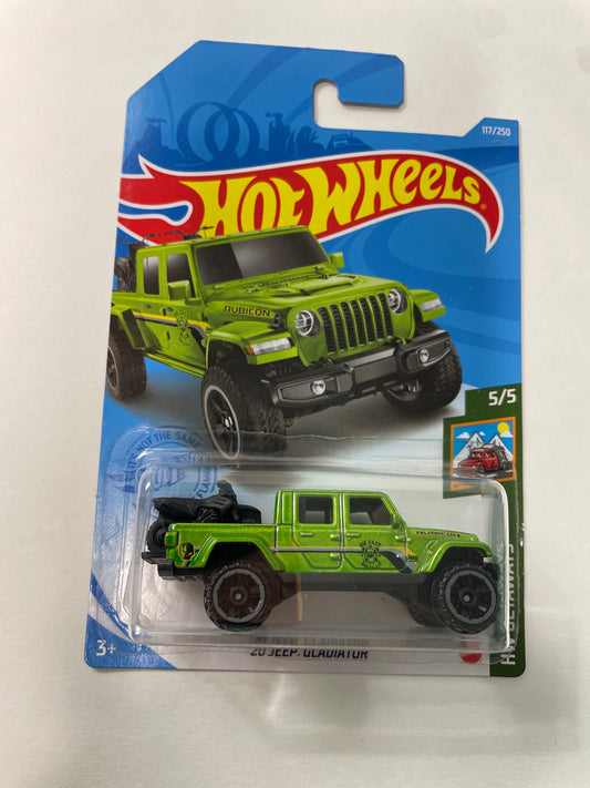Hot Wheels 1/64 ‘20 Jeep Gladiator Green - Damaged Box