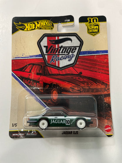 Hot Wheels 1/64 Car Culture 2026 Mix T Vintage Racing Jaguar XJS Green - JKF02