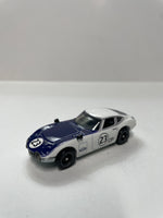 *Loose* Hot Wheels 1/64 Car Culture Toyota 2000GT n23 White & Blue