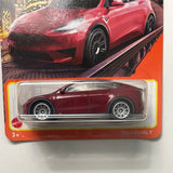 Matchbox 1/64 Tesla Model Y Red