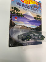 Hot Wheels 1/64 HW Road Trippin’ Toyota 2000 GT Grey - Damaged Card