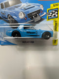 Hot Wheels 1/64 Fairlady 2000 Short Card Blue