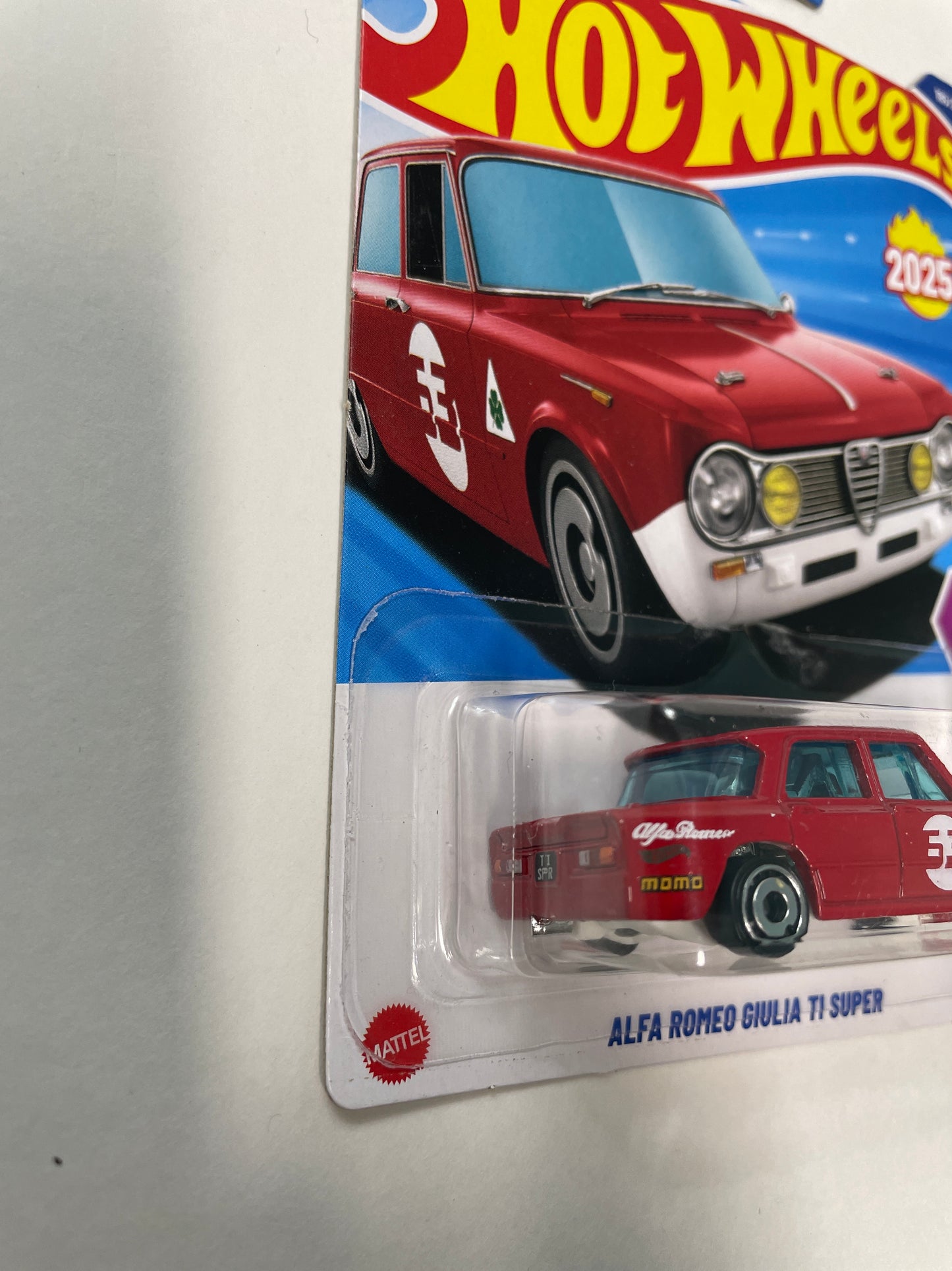 Hot Wheels 1/64 Alfa Romeo Giulia Ti Super Red
