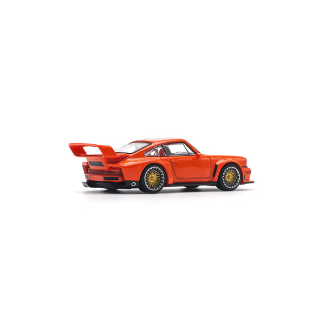 Pop Race 1/64 Porsche Singer DLS Turbo Study Orange - PR64-0131