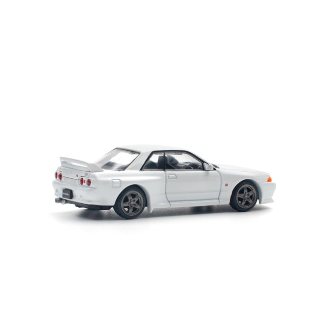 Pop Race 1/64 Nissan Skyline GTR R32 Crystal White - PR64-157