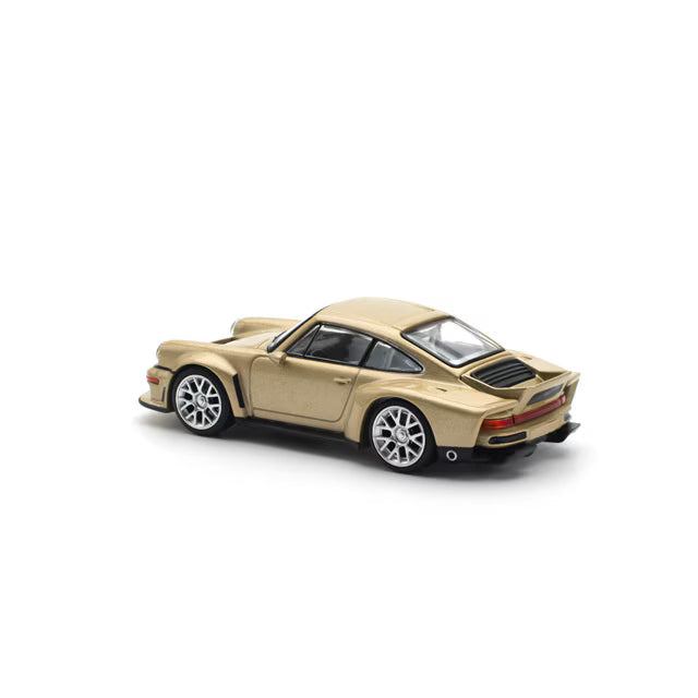 Pop Race 1/64 Porsche Singer DLS Turbo Gold - PR64-0132