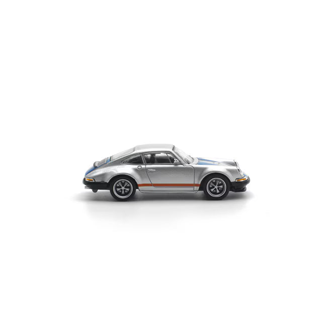 Pop Race 1/64 Porsche Singer 964 Silver - PR64-0188