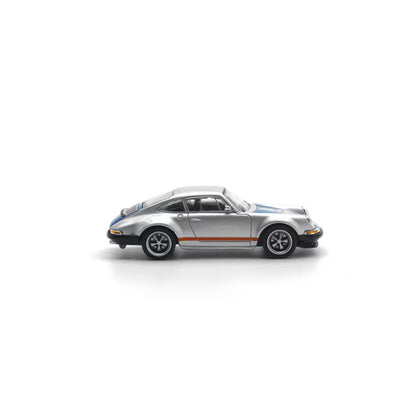 Pop Race 1/64 Porsche Singer 964 Silver - PR64-0188