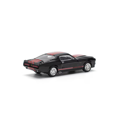 Pop Race 1/64 Ford Shelby Mustang GT500 Dark Chrome - PR64-0218