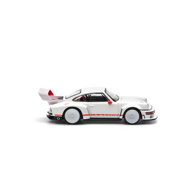 Pop Race 1/64 Porsche Singer DLS Turbo White - Pr64-0226