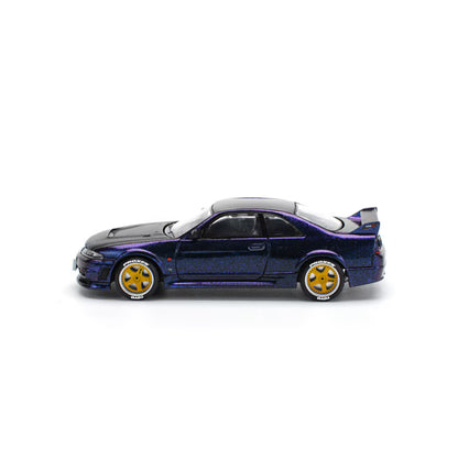 Pop Race 1/64 Nissan Skyline GT-R R33 Midnight Purple - PR64-0256