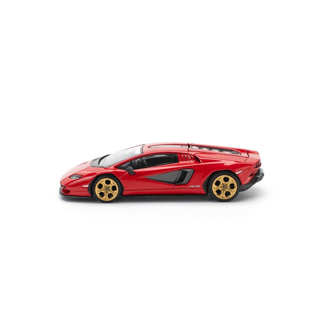Pop Race 1/64 LAMBORGHINI COUNTACH LPI 800-4 Red - PR64-0259 - Damaged Box