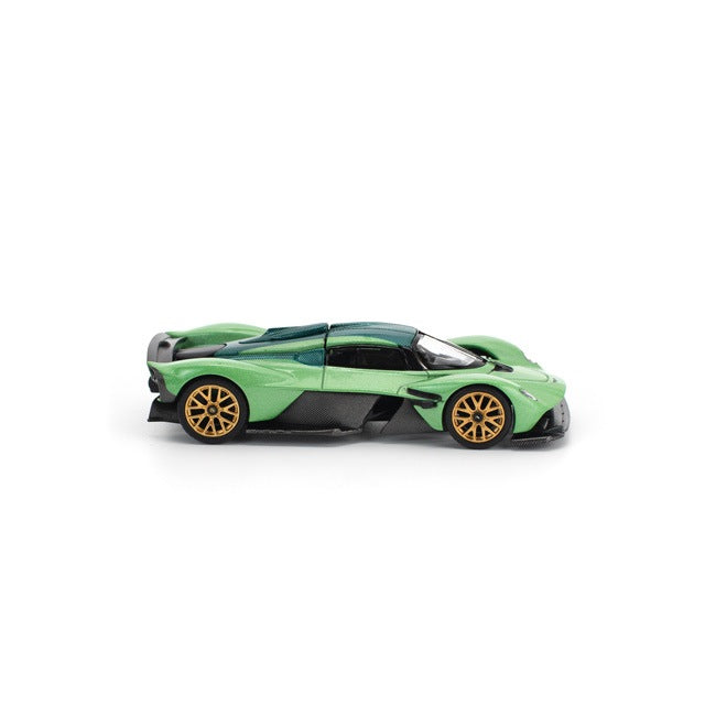 Pop Race 1/64 Aston Martin Valkyrie Iridescent Emerald Green - PR64-0269