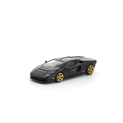Pop Race 1/64 Lamborghini Countach LPI 800-4 Deep Black - PR64-0341