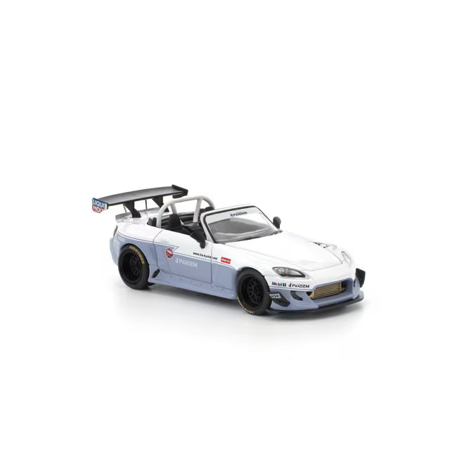 Pop Race 1/64 Pandem Honda S2000 White - Pr64-0300