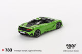 Mini GT 1/64 McLaren 750S Spider Mantis Green