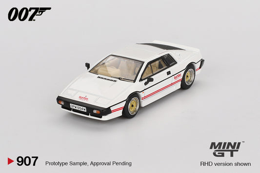 Mini GT 1/64 Lotus Esprit Turbo White "For Your Eyes Only" White - MGT00907-007E