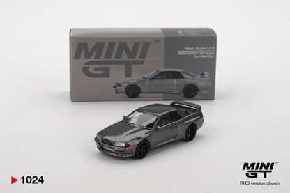 Mini GT 1/64 Nissan Skyline GT-R NISMO BNR32 CRS Version Dark Metal Gray - MGT01024