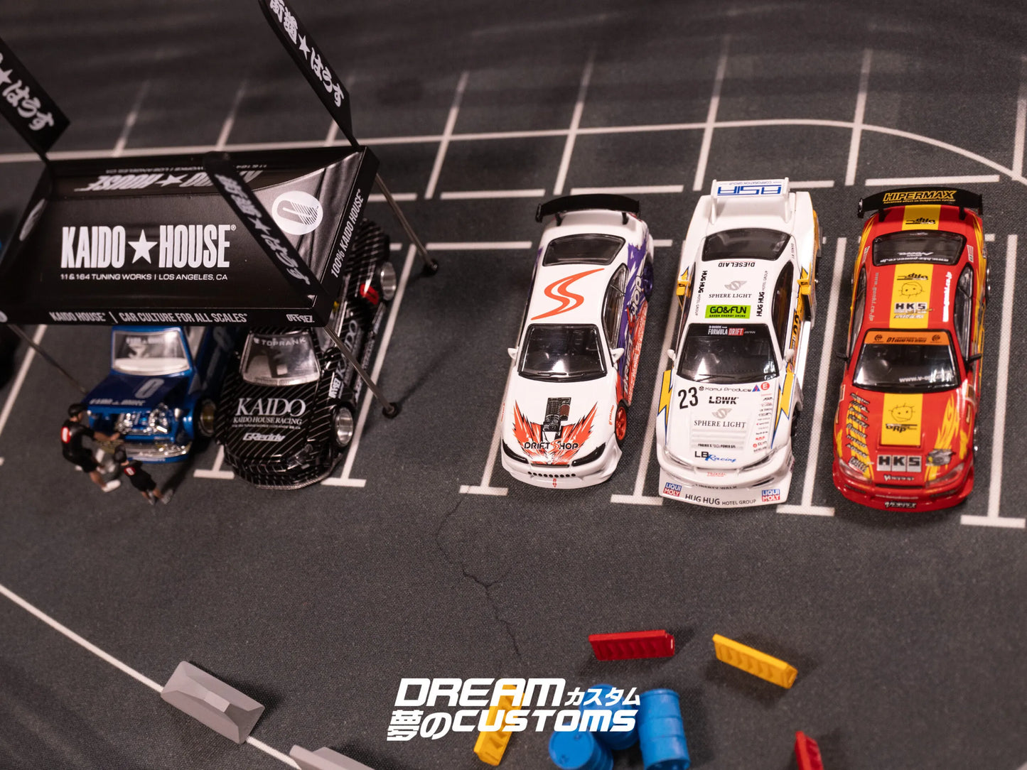 Dream Customs 1/64 Odaiba Driftpark XL Desktop Diorama