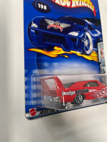 Hot Wheels 1/64 Dodge Charger Daytona 1969 Red