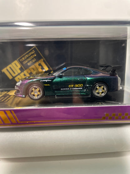 BM Creation 1/64 Top Secret GT-300 Toyota Supra 2025 Sydney Royal Easter Show Purple - 64B0432