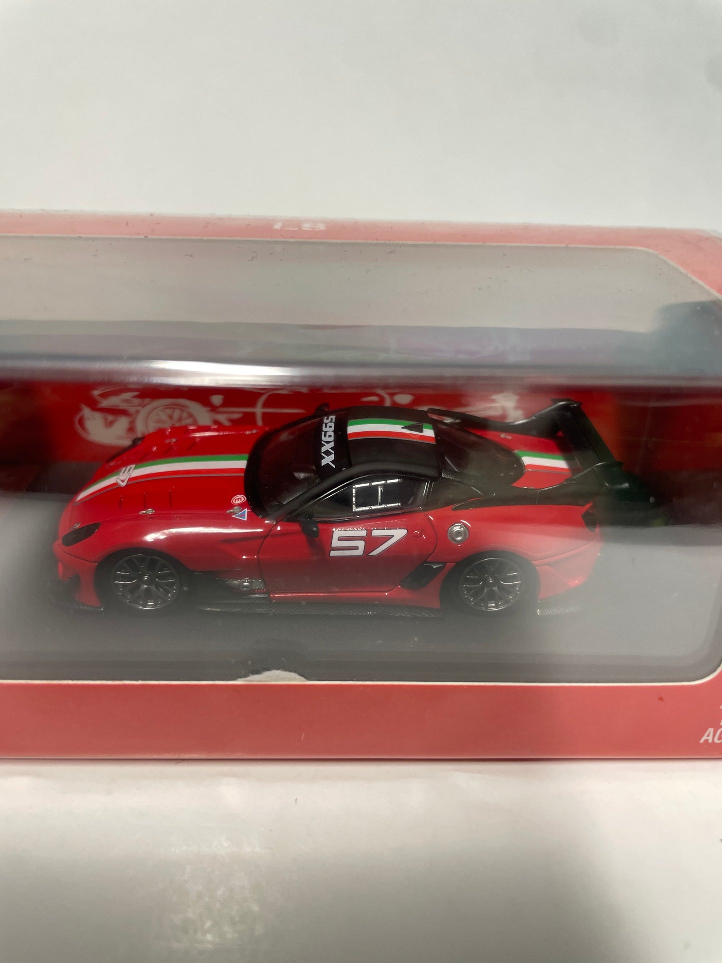 LS Model 1/64 599xx Evo Ferrari Red