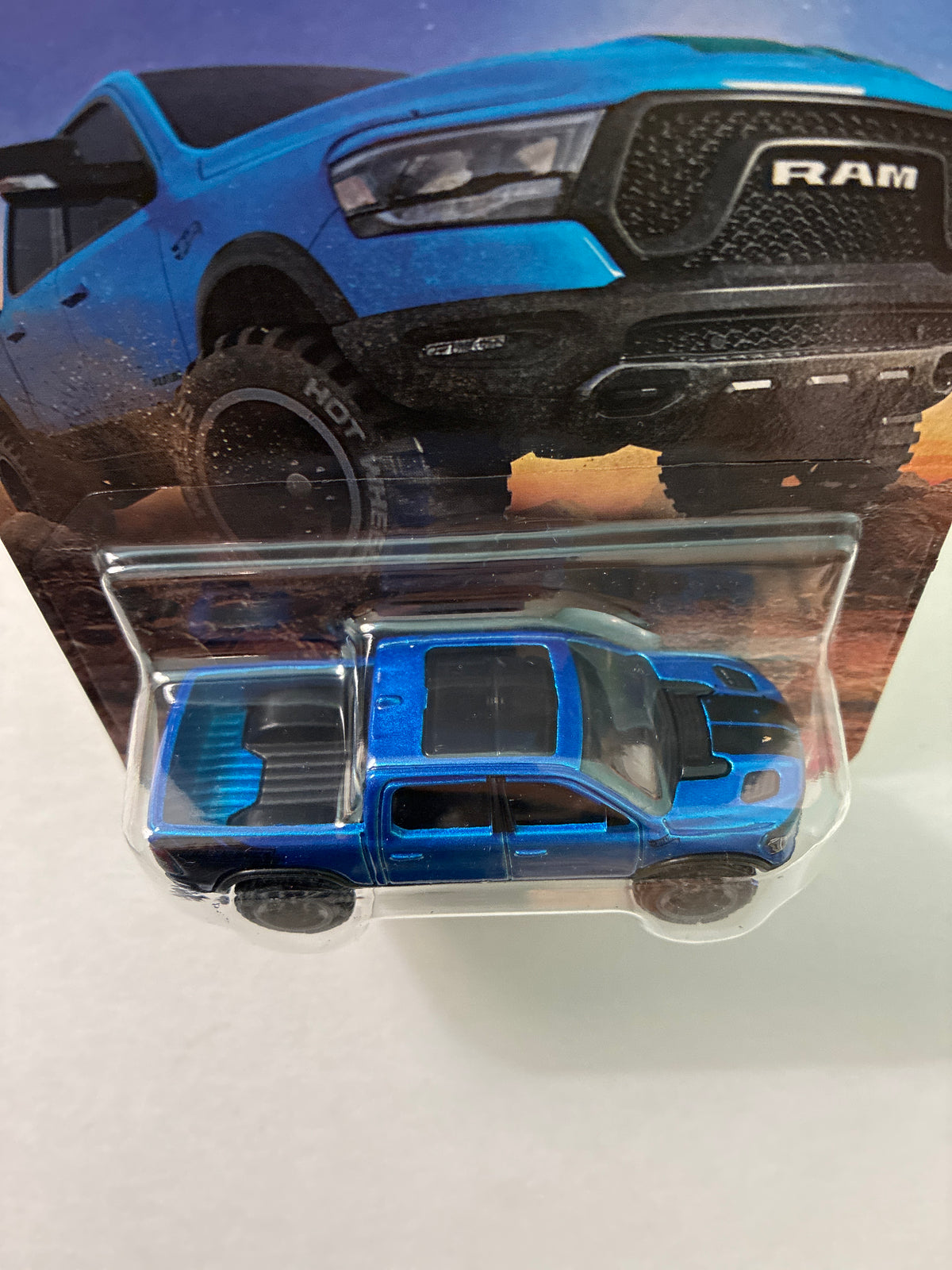 Hot Wheels 1/64 Silver Series Performance Trucks 2020 Ram 1500 Rebel Blue - JKX72