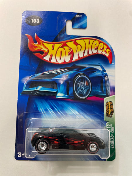 Hot Wheels 1/64 Treasure Hunt Cadillac Cien Black & Red