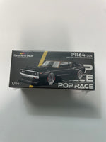 Pop Race 1/64 TAS Nissan Skyline KPGC110(Kenmeri) Black