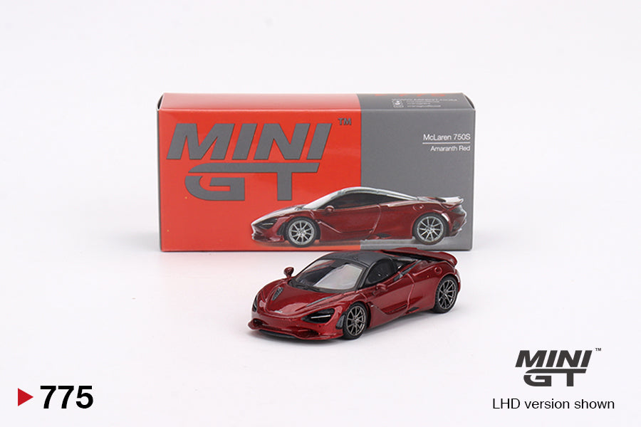 Mini GT 1/64 McLaren 750S Amaranth Red