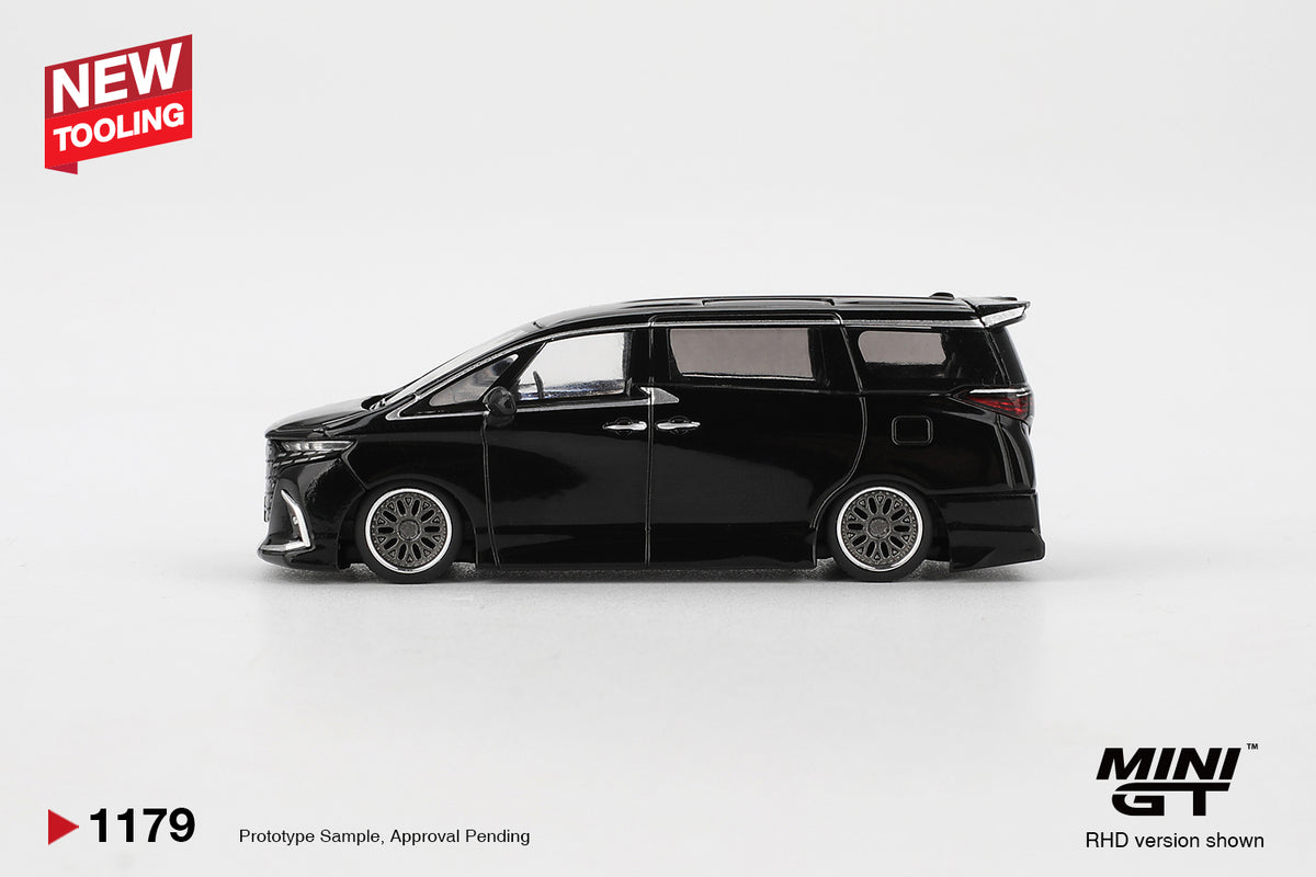 Mini GT 1/64 Toyota Alphard 40 KUHL Black - MGT01179