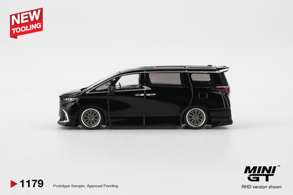 Mini GT 1/64 Toyota Alphard 40 KUHL Black - MGT01179