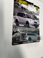 Hot Wheels 1/64 Car Culture Fast Wagons Subaru Forester STI Silver