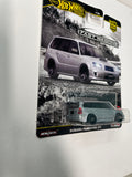 Hot Wheels 1/64 Car Culture Fast Wagons Subaru Forester STI Silver