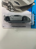 Hot Wheels 1/64 Need for Speed Lamborghini Sesto Elemento Grey - Damaged Card