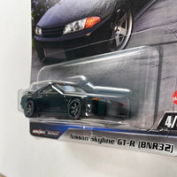 Hot Wheels 1/64 Fast & Furious Mix E Nissan Skyline GT-R ( BNR32) Black - Damaged Box