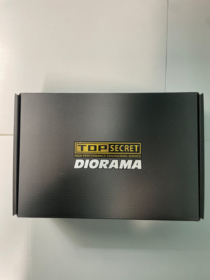 BM Creations / K3 Model Collection 1/64 2026 Tokyo Auto Salon Top Secret Diorama Garage (TSA26) - 64B0505