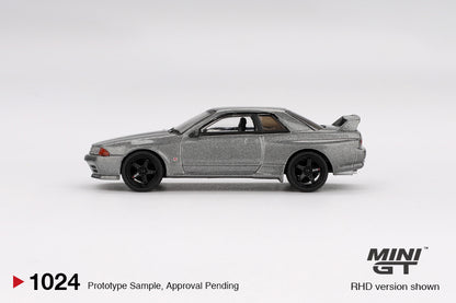 Mini GT 1/64 Nissan Skyline GT-R NISMO BNR32 CRS Version Dark Metal Gray - MGT01024